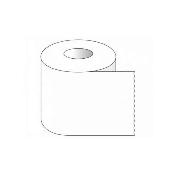 Shamrock Scientific RPI Lab Tape, 1" Core, 1" Wide, White, 500" 560101-W - main